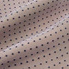 View 4 of product Navy and Lilac Micro Dot Silk Cravat