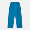 View 5 of product Blue Silk Hyde Pyjama Set