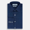 View 5 of product Navy Linen Mayfair Shirt
