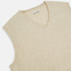 View 2 of product Cream Cashmere V-neck Vest