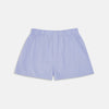 View 1 of product Blue Fine Check Cotton Sea Island Quality Boxer Shorts
