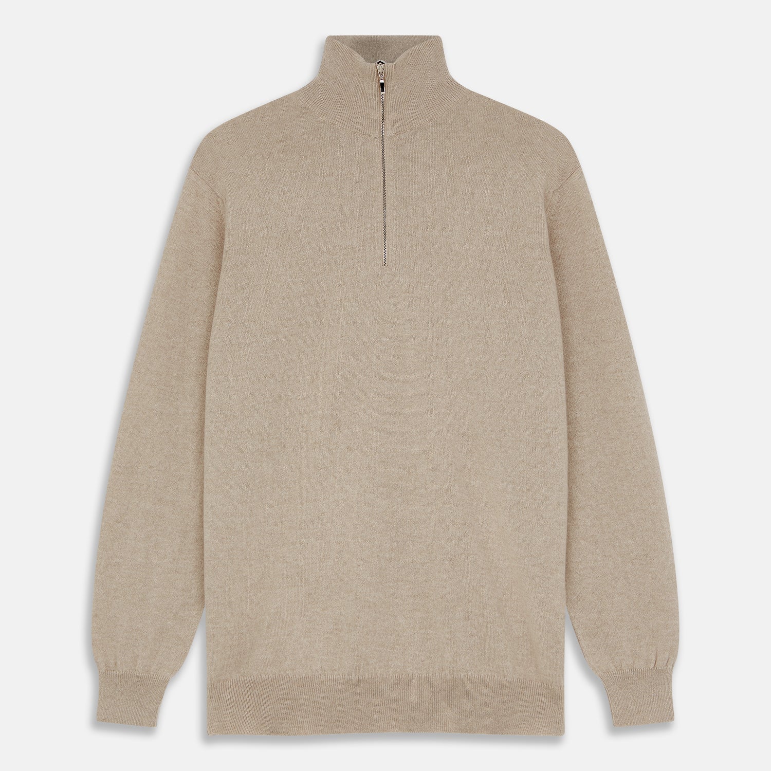 View 1 of product Beige Lennox Half-Zip Jumper