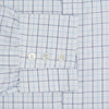 View 4 of product Blue Overlay Grid Check Mayfair Shirt