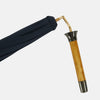 View 4 of product Navy Traveller Umbrella with Malacca Crook Handle
