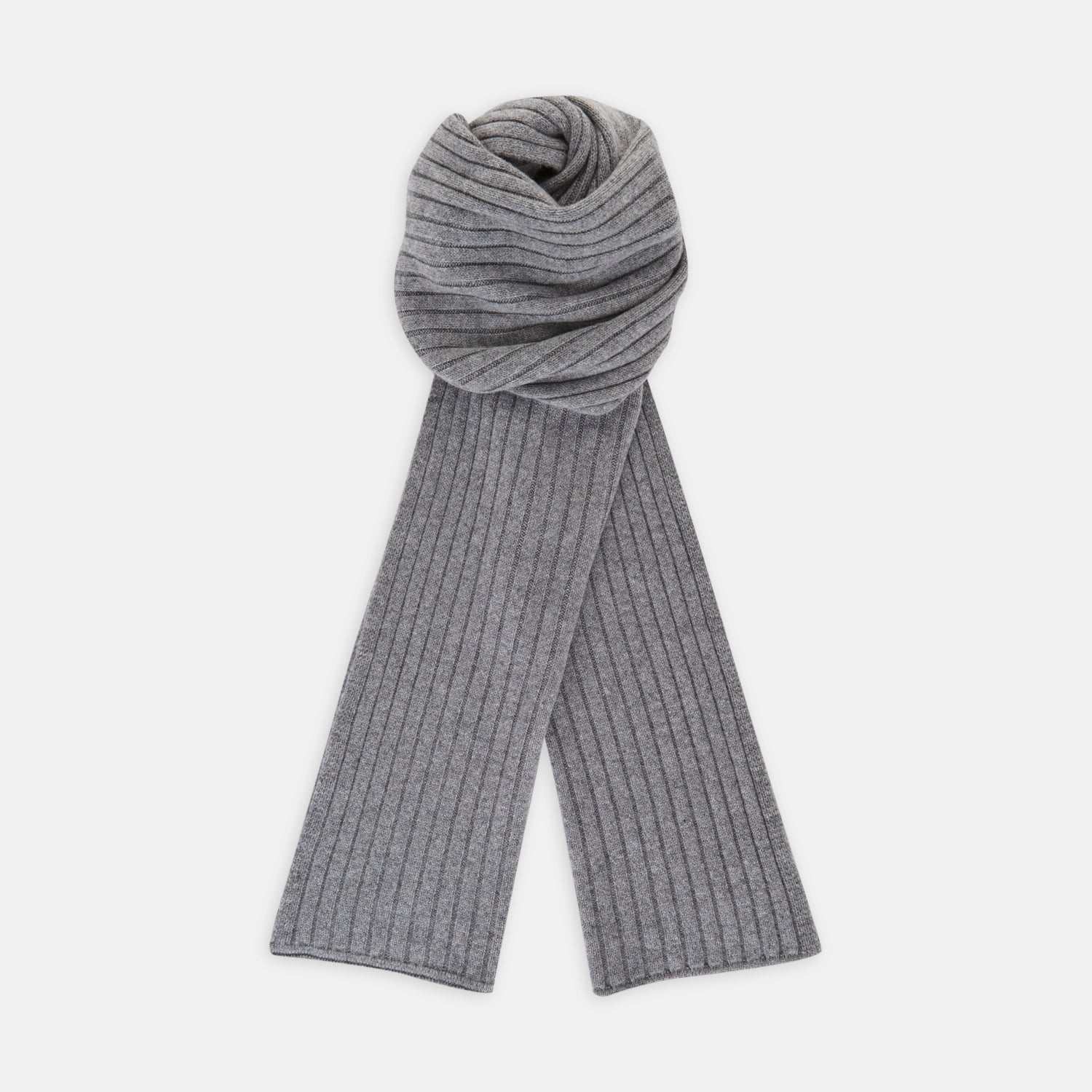 View 1 of product Grey Wool/Cashmere Scarf