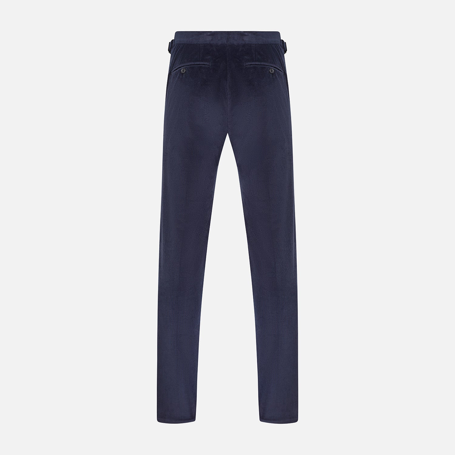 View 3 of product Navy Corduroy Henry Trousers