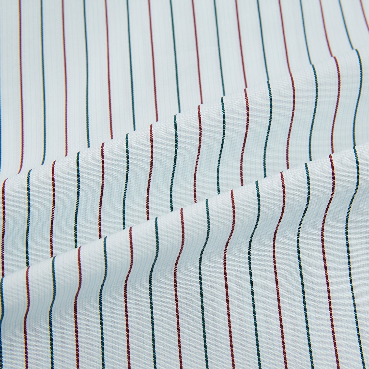 View 6 of product Green and Burgundy Pinstripe Mayfair Shirt