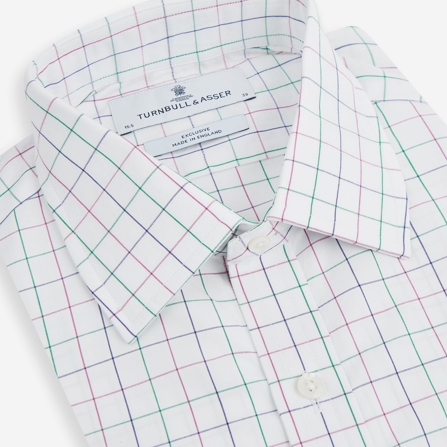 View 2 of product Pink Grid Check Mayfair Shirt