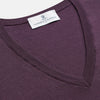 View 2 of product Plum Kennedy Merino V-Neck Jumper