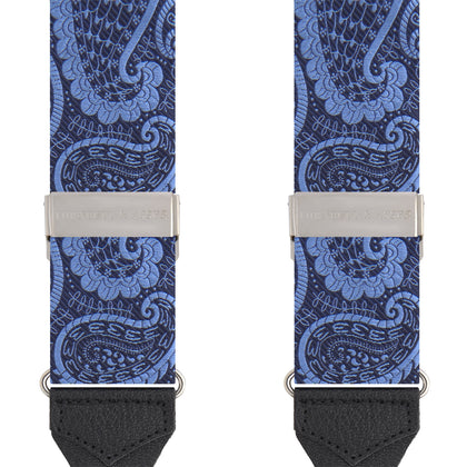 Jacquard Silk Paisley Braces Image 1