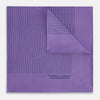 View 1 of product Purple Stripe Silk Pocket Square
