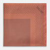 View 3 of product Blush Dot Silk Pocket Square