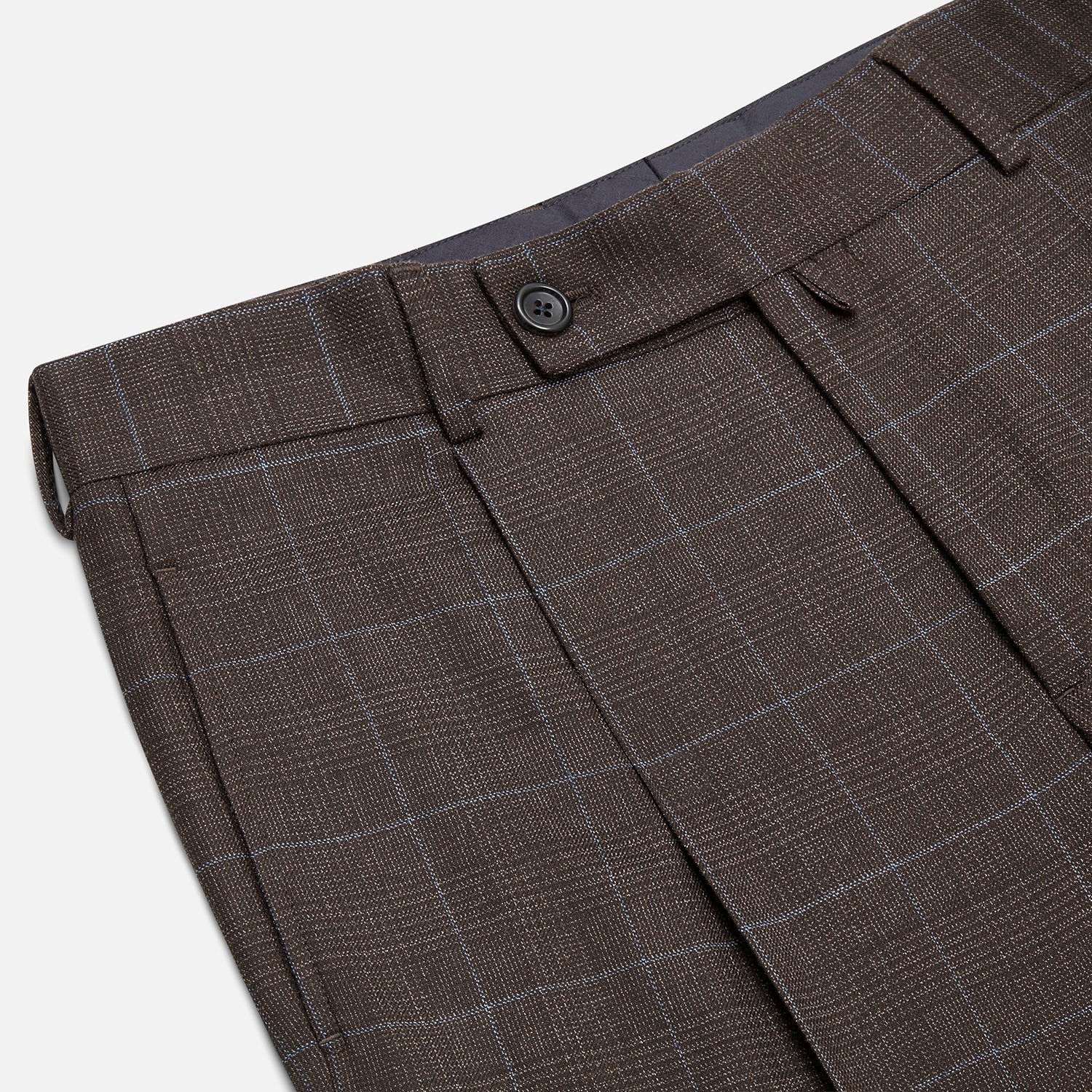 View 5 of product Brown Check Arthur Trousers