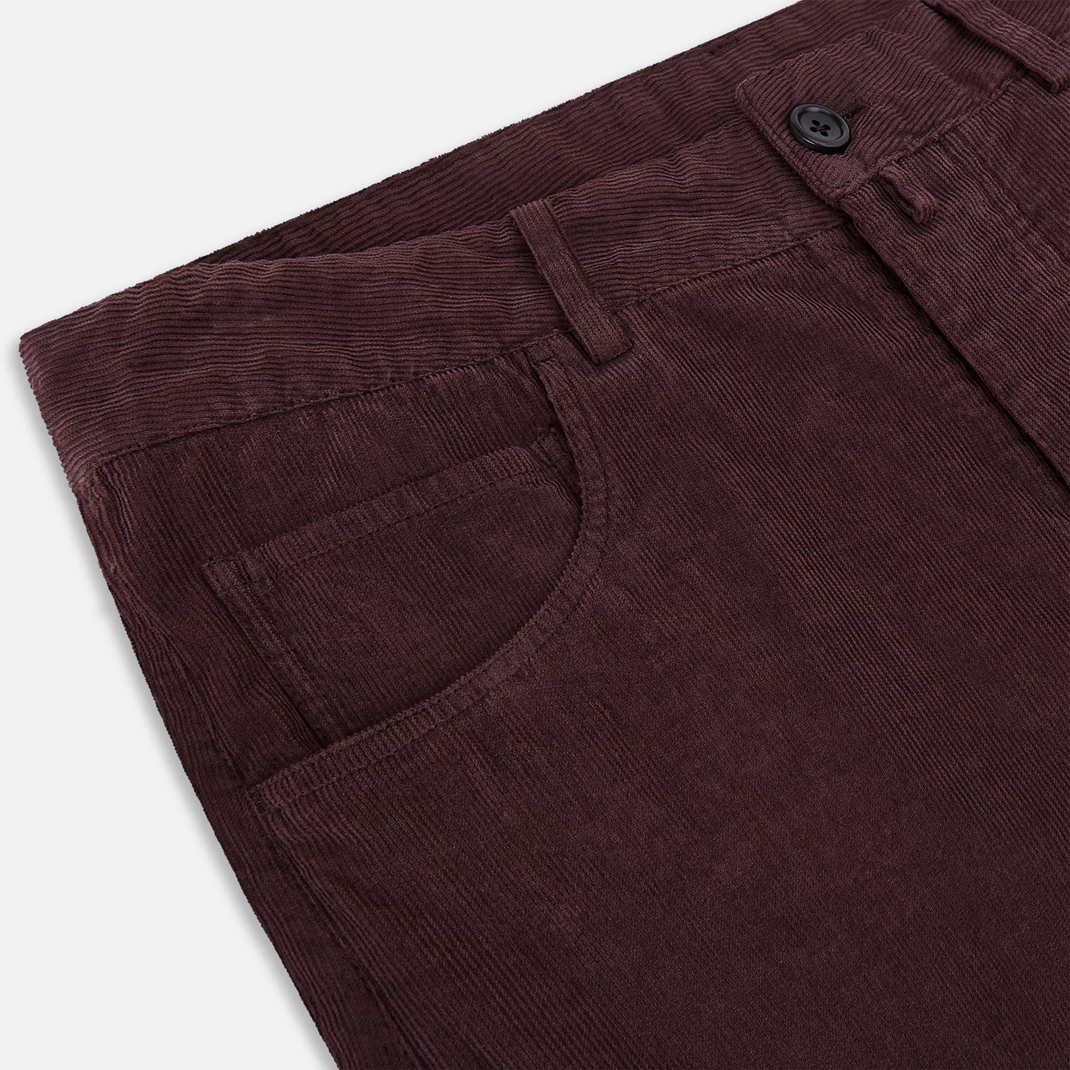 Image 2 of product Burgundy Corduroy Charles Trousers