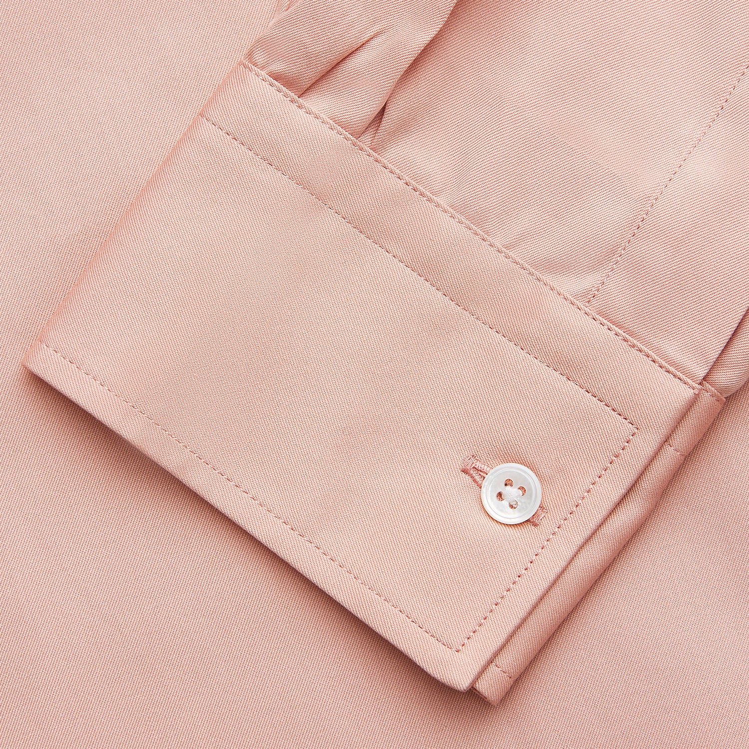 View 4 of product Pink Piece Dyed Weekend Fit Suffolk Shirt