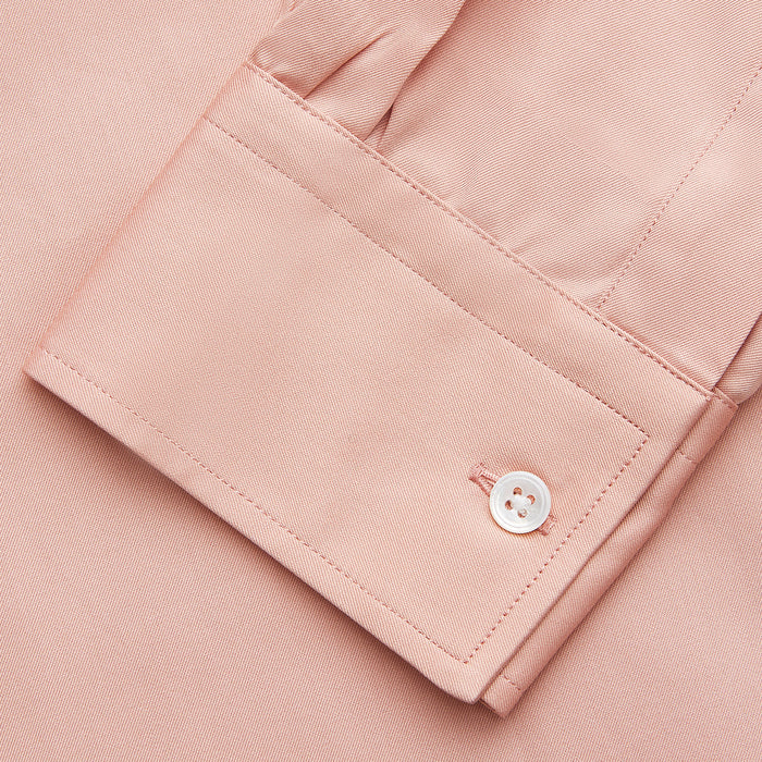Pink Piece Dyed Weekend Fit Suffolk Shirt Image 3
