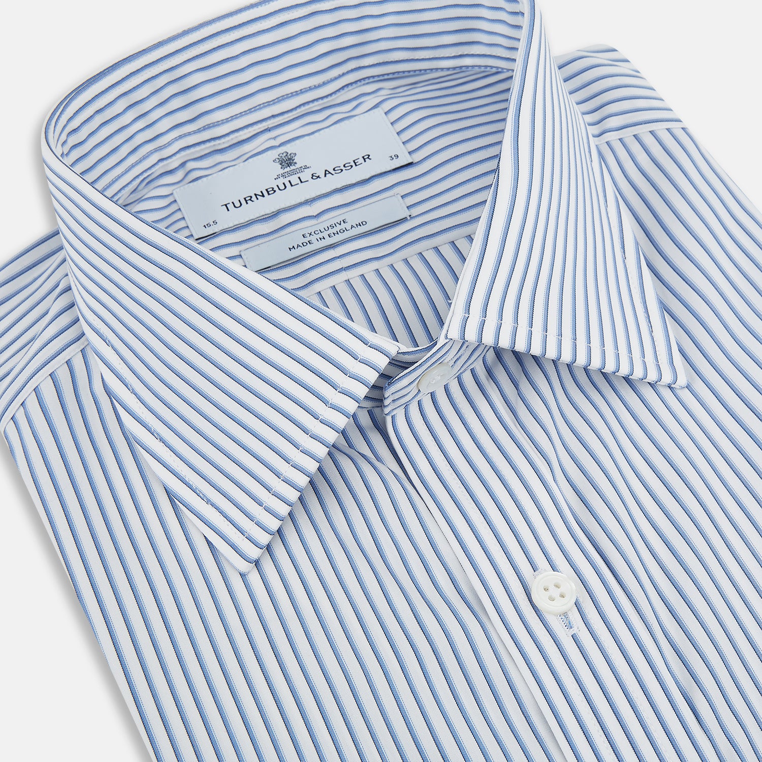 View 2 of product Blue Shadow Stripe Mayfair Shirt