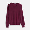 View 1 of product Plum Fine Merino V-Neck Jumper