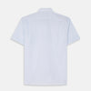 View 4 of product Pale Blue Stripe Cotton Weekend Fit Williams Shirt