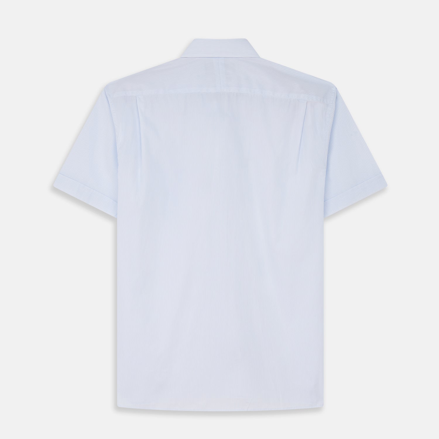 View 4 of product Pale Blue Stripe Cotton Weekend Fit Williams Shirt
