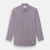 View 1 of product Burgundy Micro Check Mayfair Shirt
