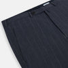 View 2 of product Navy Striped Edmund trousers