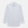 View 1 of product Pale Blue and Navy Grid Check Mayfair Shirt