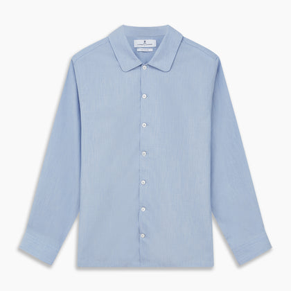 Slate Blue Chambray Holiday Fit Fellows Shirt Image 5