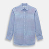 View 1 of product Blue and Burgundy Windowpane Mayfair Shirt