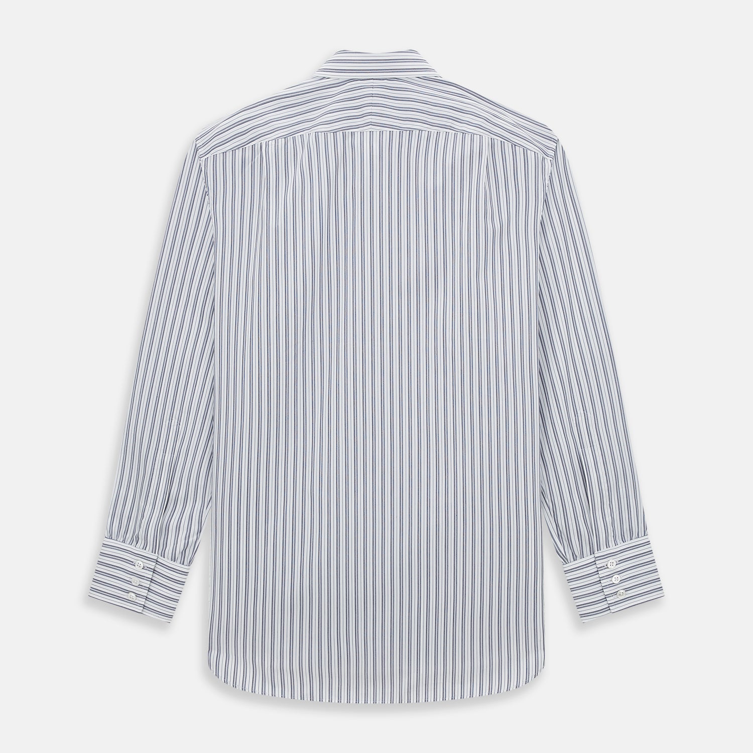 View 3 of product Navy Multi Stripe Mayfair Shirt