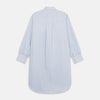 View 5 of product Blue and Yellow Stripe Poplin Cotton Nightshirt