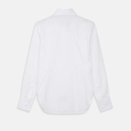 White Cotton Lauren Shirt Image 9