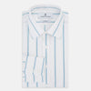 View 5 of product Turquoise Track Stripe Mayfair Shirt
