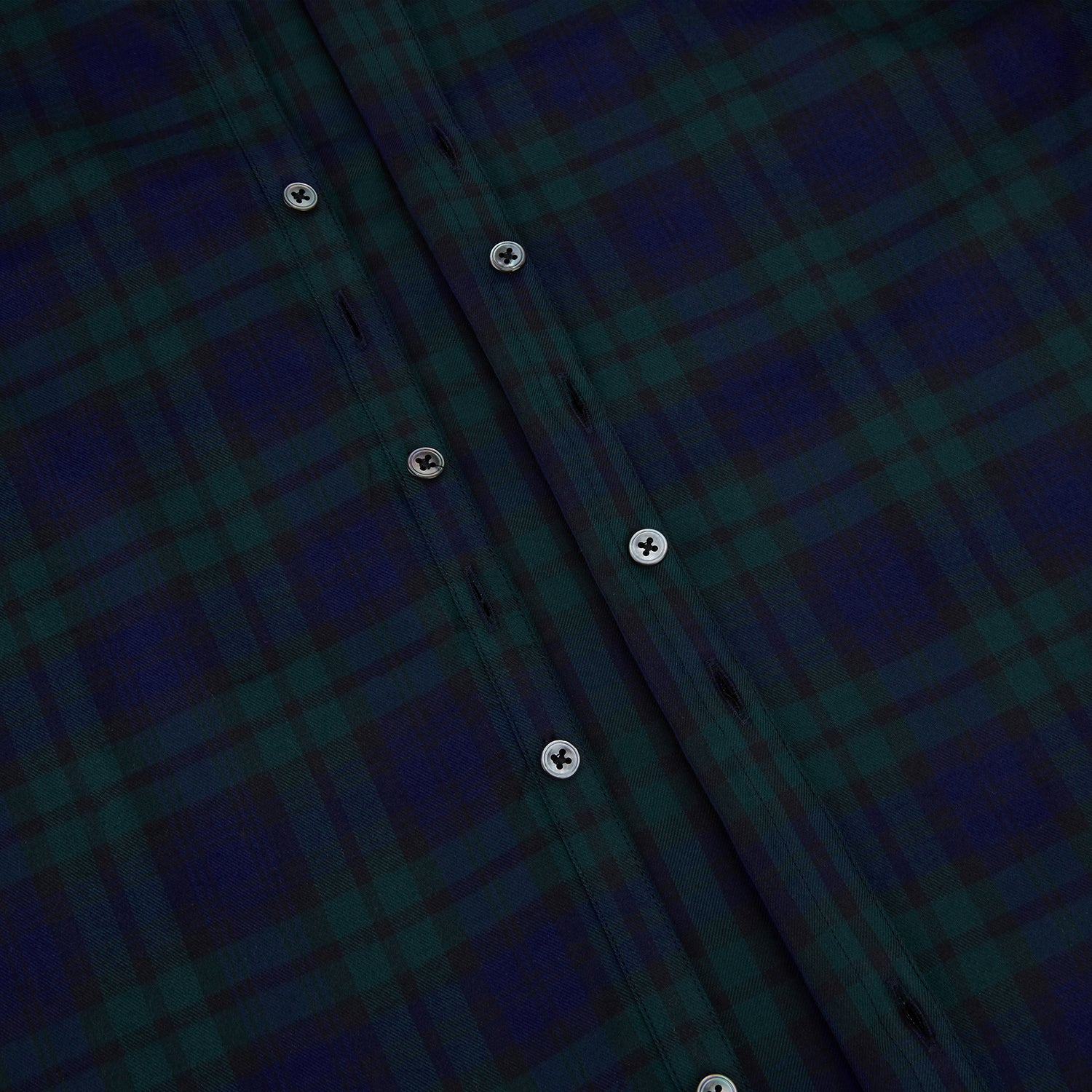 View 7 of product Black Watch Tartan Windsor Shirt