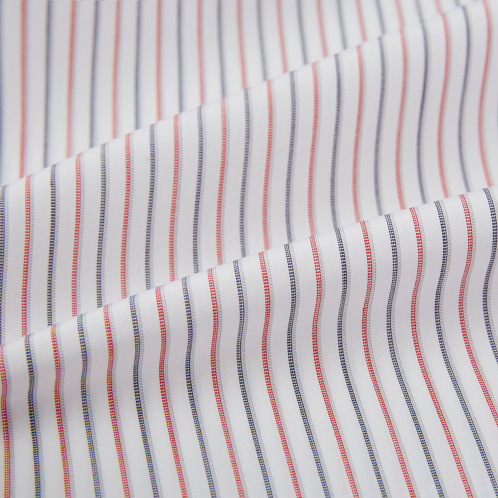 Red and Blue Double Stripe Westminster Shirt