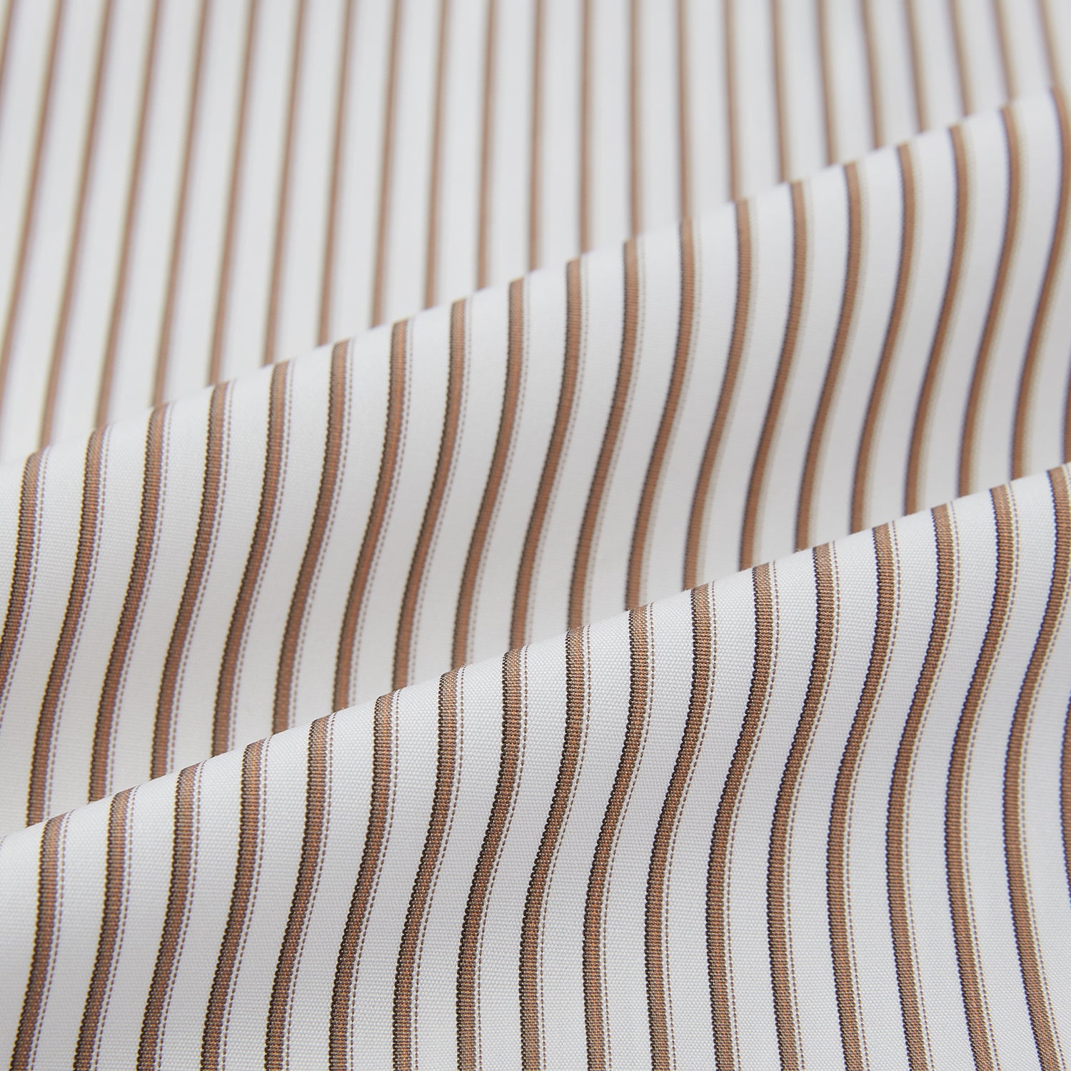 View 6 of product Coffee Shadow Stripe Mayfair Shirt