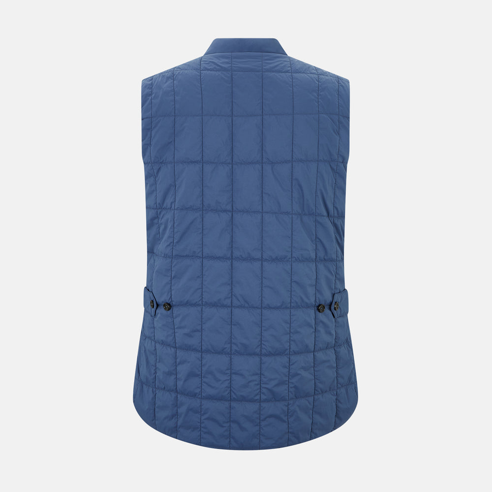 Azzurro Quilted Gilet