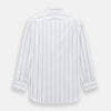 View 3 of product Antique Pink Track Stripe Mayfair Shirt