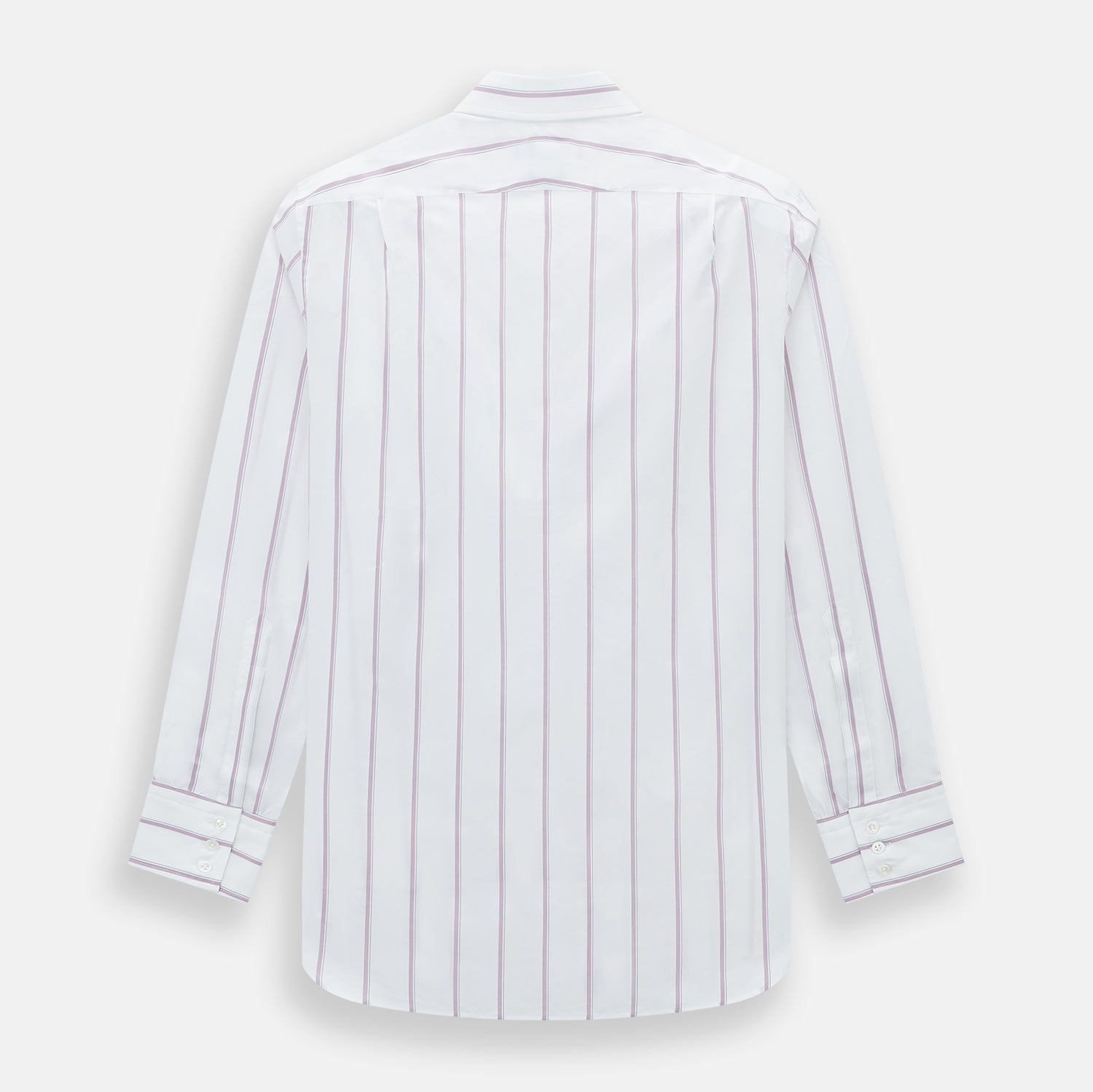View 3 of product Antique Pink Track Stripe Mayfair Shirt