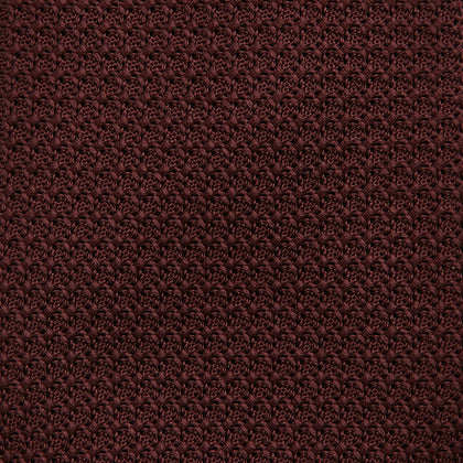 Dark Red Knitted Tie Image 2
