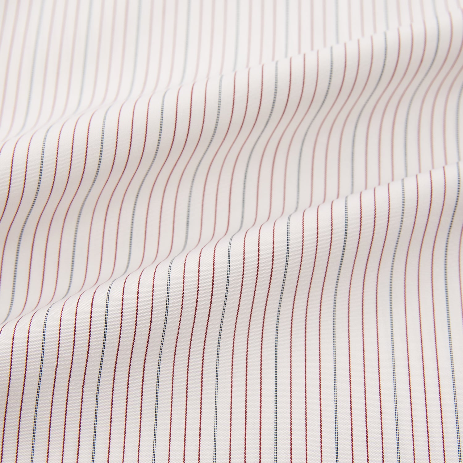 View 6 of product Burgundy Multi Hairline Stripe Mayfair Shirt