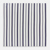 View 3 of product Navy Double Stripe Hand-Rolled Handkerchief