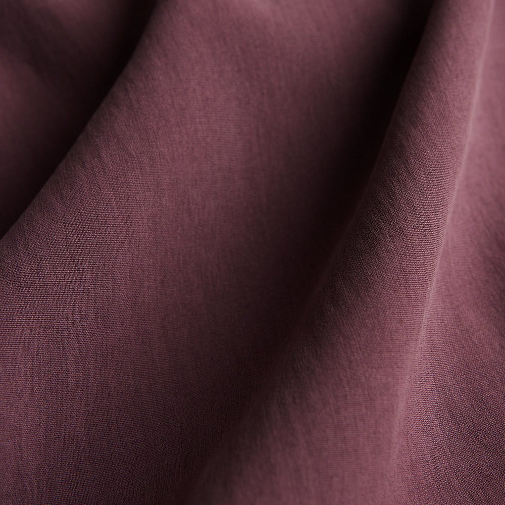 Plain Plum Silk Modern Pyjama Set
