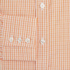 Orange Micro Check Mayfair Shirt