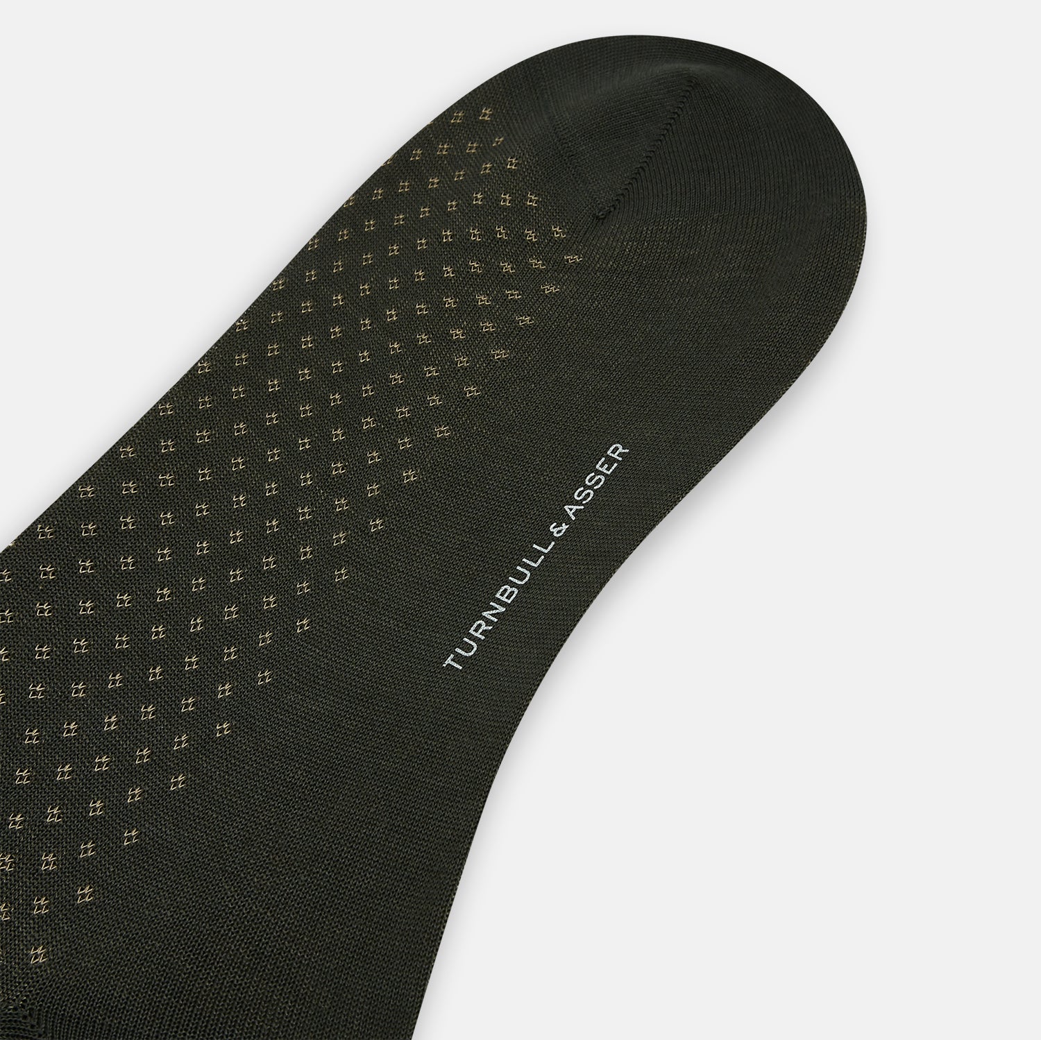 View 3 of product Forest Green Motif Mid-Length Socks