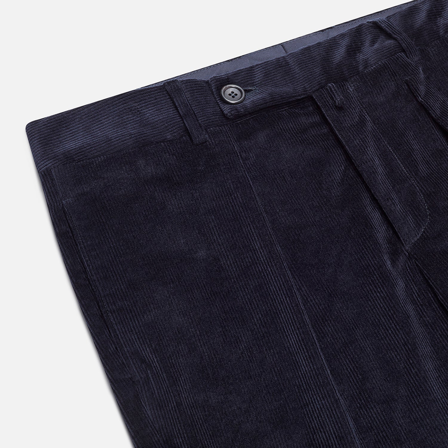 View 2 of product Navy Corduroy Edward Trousers