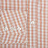 Orange Micro Shadow Check Mayfair Shirt