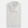 View 4 of product Yellow Double Pinstripe Mayfair Shirt