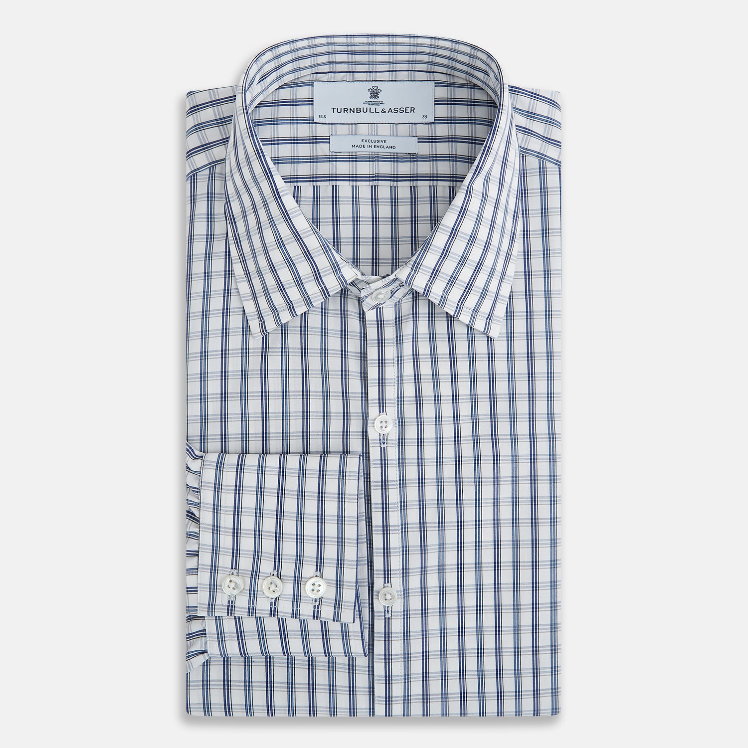 View 5 of product Azzurro Multi Check Westminster Shirt