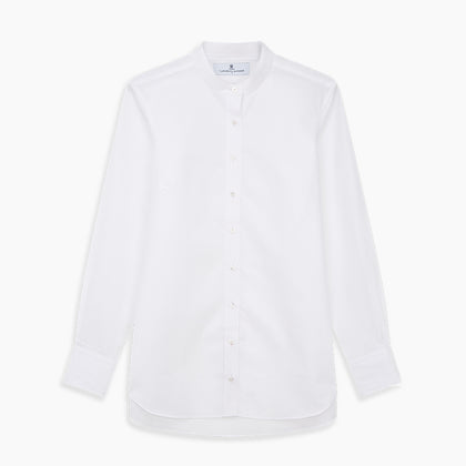 White Cotton Lauren Shirt Image 13
